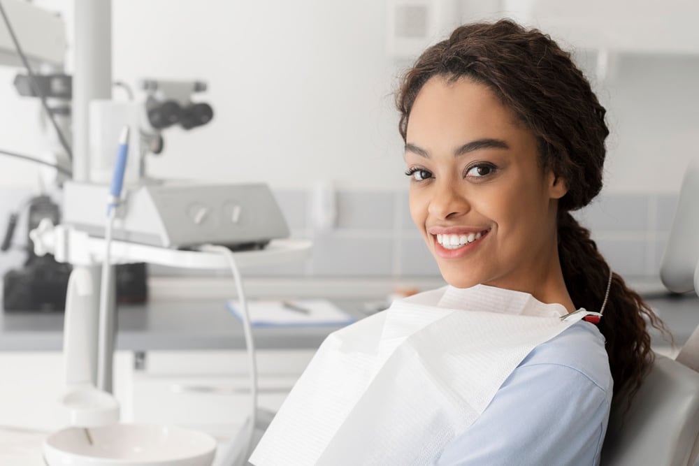 Tooth extraction procedure at 