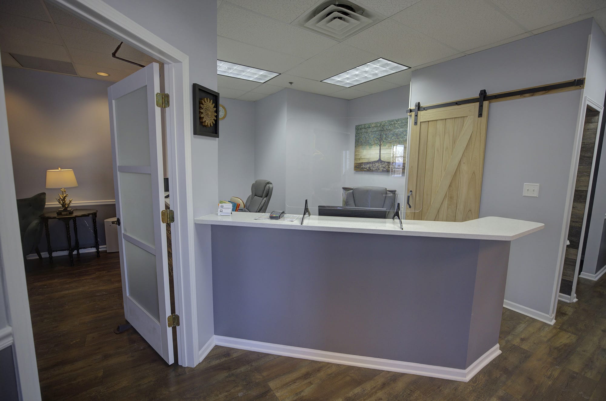 Front desk at Brammeier Dental of Naperville