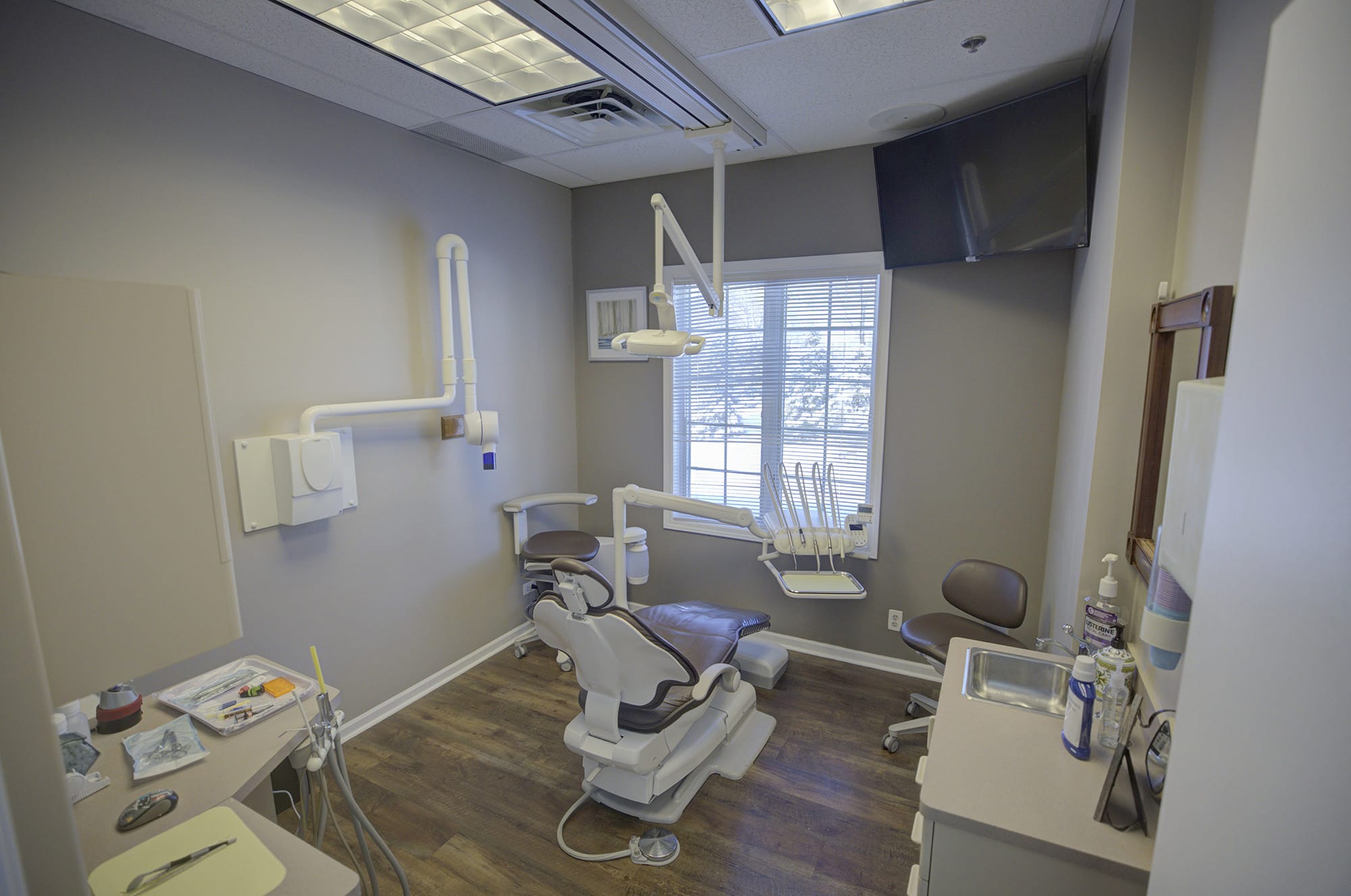 State-of-the-art dental operatory
